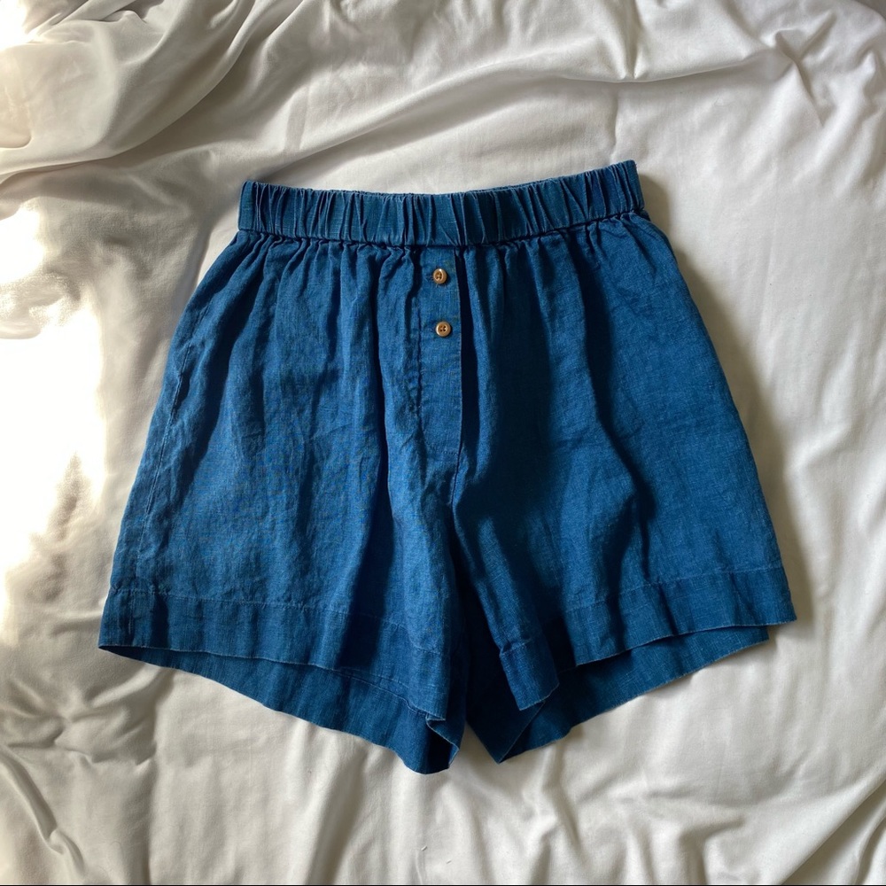 everlane women’s linen boxer / size small